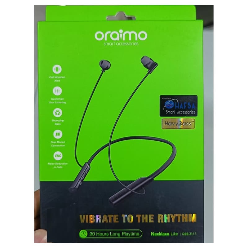 هدفون بلوتوثی اُرایمو مدل ALB NECKLACE LITE OEB 311 — تصویر ۲