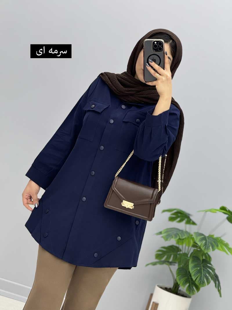 مانتو لینن یارا کد 227559 — تصویر ۴