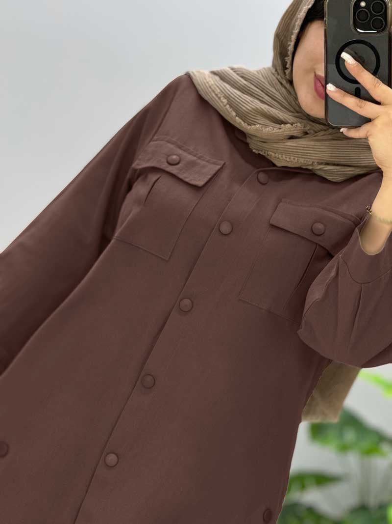 مانتو لینن یارا کد 227559 — تصویر ۷