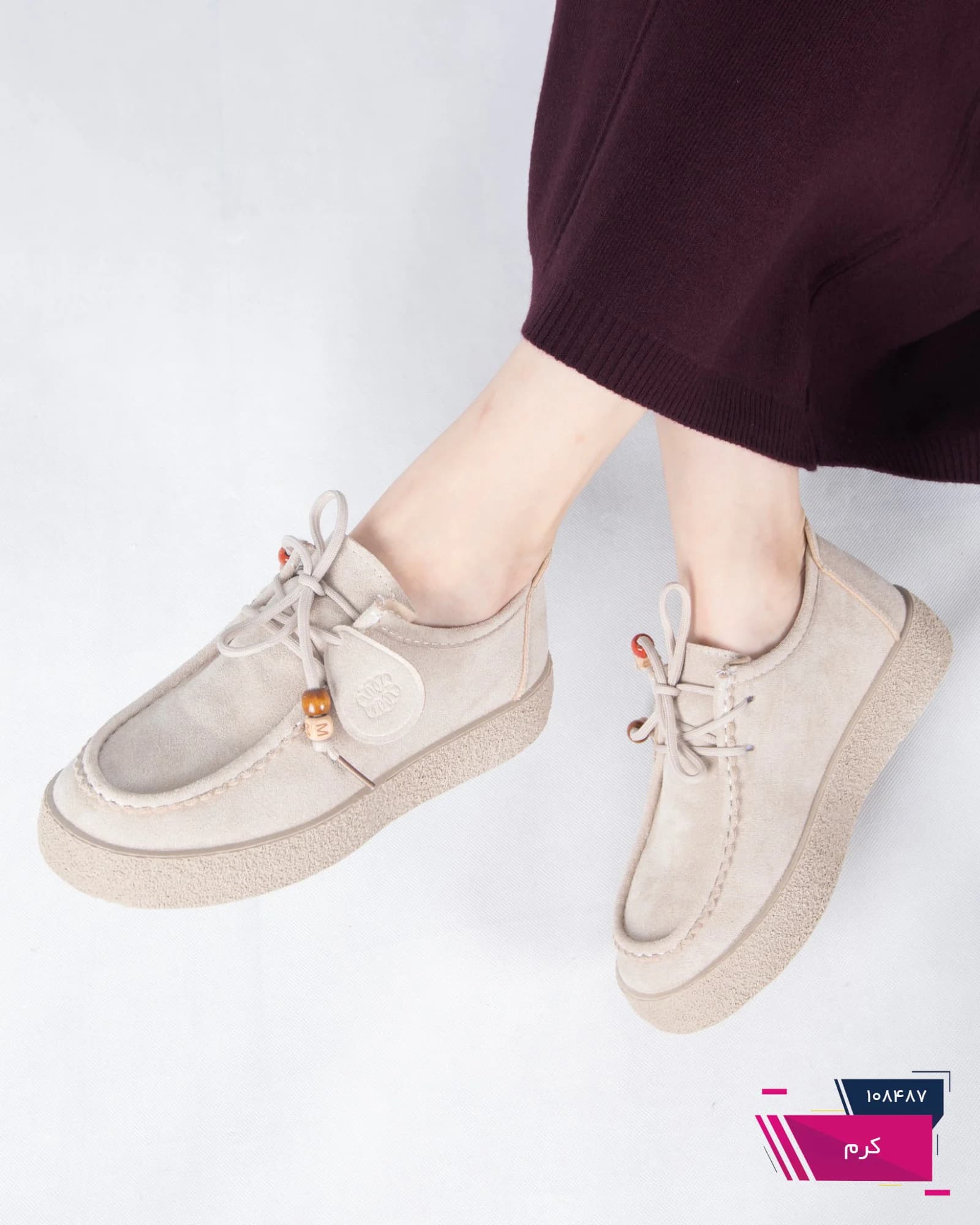 لوفر زنونه وارداتی جیر K SHOES/13698 — تصویر ۳