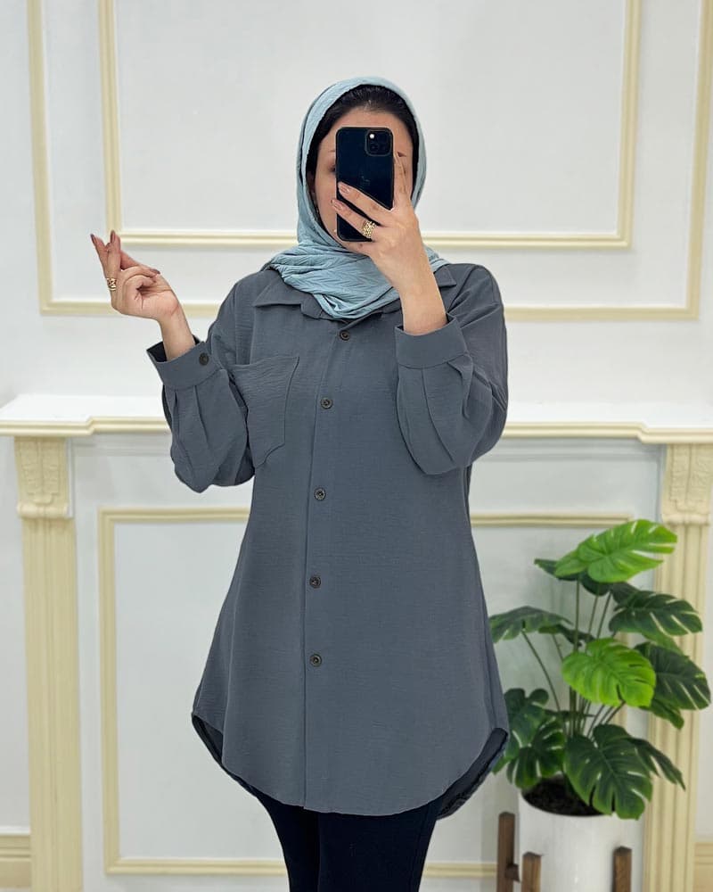 مانتو ابروبادی تک جیب کد۳۲۹۶۵۰ — تصویر ۵