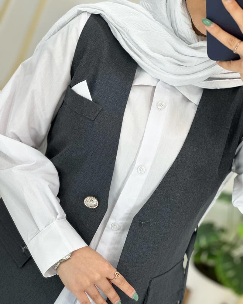 ست سه تیکه تک دکمه کد۸۲۷۱۶۱۳ — تصویر ۶