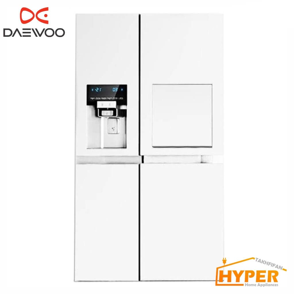 یخچال فریزر ساید بای ساید دوو D2S-3033MW سفید متالیک