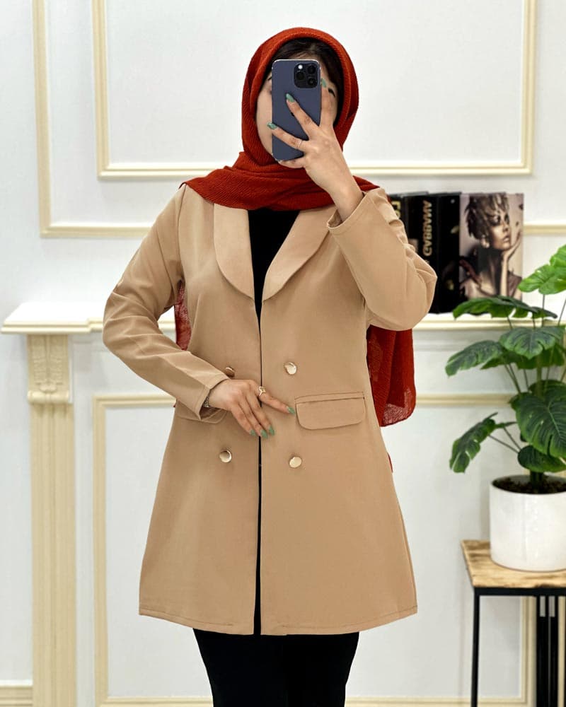 کت مازراتی یقه آرشال کد۹۸۷۱۷۱ — تصویر ۴