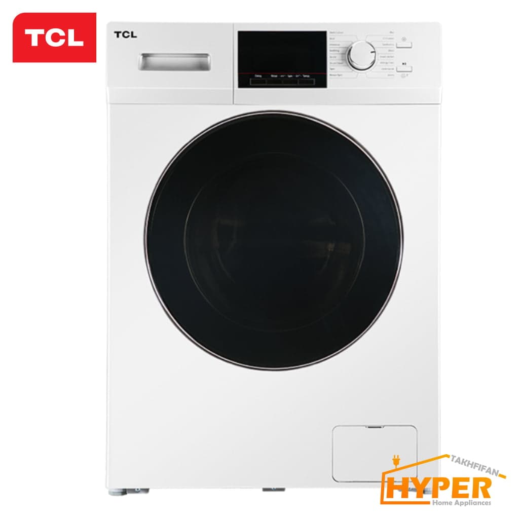 ماشین لباسشویی تی سی ال TWM-904BI سفید 9 کیلویی