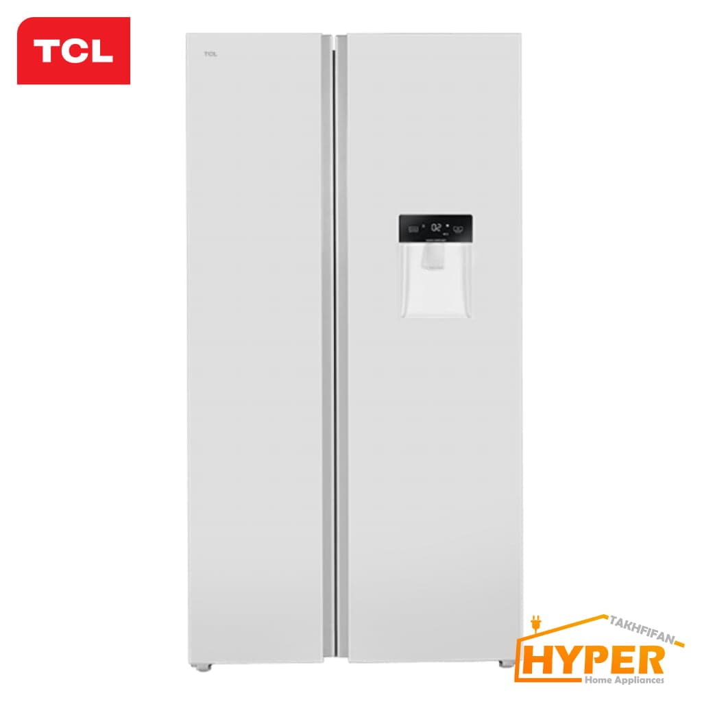 یخچال فریزر ساید بای ساید تی سی ‌ال TRS-545ED سفید