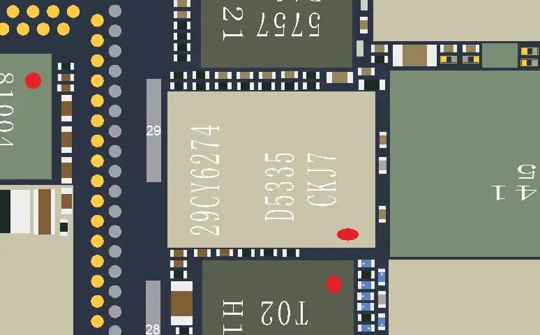 آی سی سوییچ آنتن آیفون ایکس | (DSM_K)IC Switch Diversity Antenna iPhone X (B30608-M5342-X969)