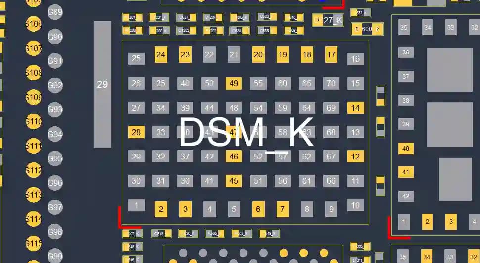 آی سی سوییچ آنتن آیفون ایکس | (DSM_K)IC Switch Diversity Antenna iPhone X (B30608-M5342-X969) — تصویر ۲