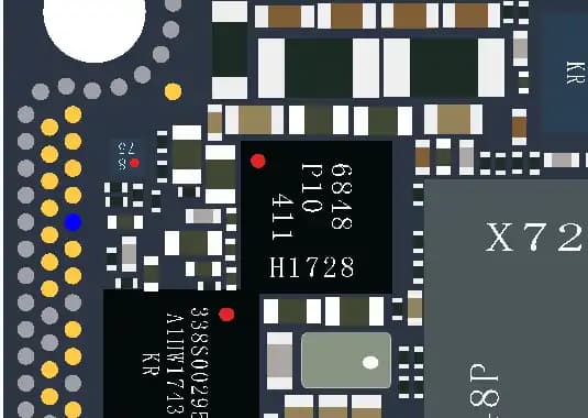 آی سی تغذیه بخش بیس باند آیفون ایکس | (BBPMU_K)IC PMU Baseband iPhone X (PMB6848)