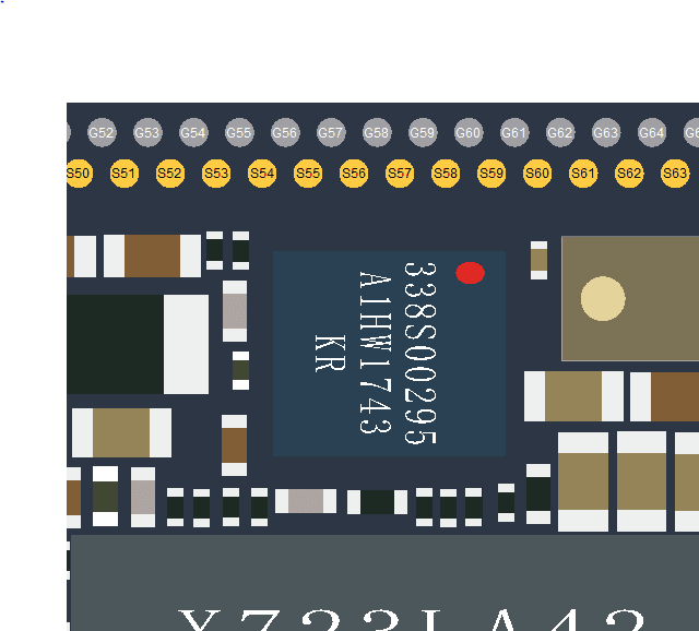 آی سی آمپلی فایر صوت و ویبره آیفون ایکس | (U4900)(U5000)(CS35L26B-A1)IC Audio and Vibration Amplifier iPhone X (338S00295) — تصویر ۴