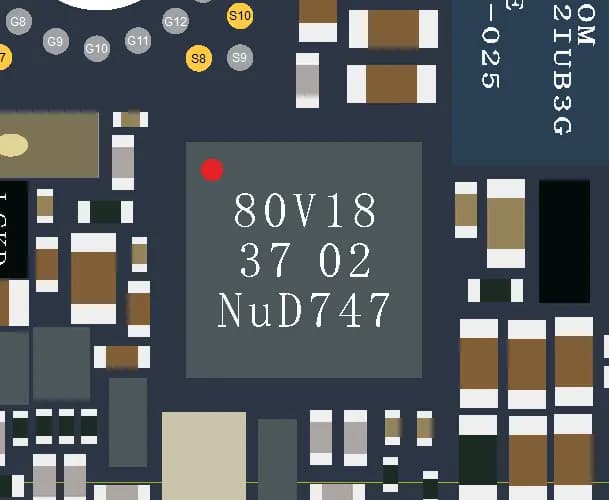 آی سی ان اف سی آیفون ایکس | (NFC_S)IC NFC iPhone X (PN80V)