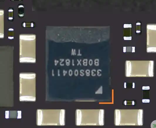 آی سی آمپلی فایر صوت و ویبره آیفون ایکس اس | (U5102)(U4902)(U5002)(CS35L27)IC Audio and Vibration Amplifier iPhone XS (338S00411)