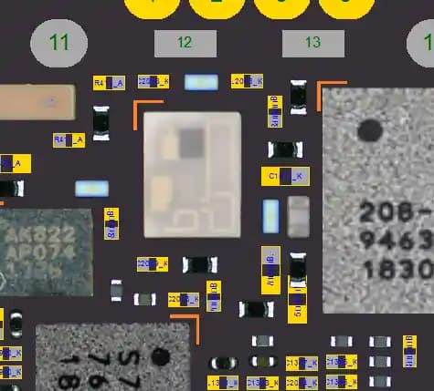 آی سی تریپلکسر آیفون ایکس اس | (TPLX4_K)IC Triplexer iPhone XS (TPX253600MT)
