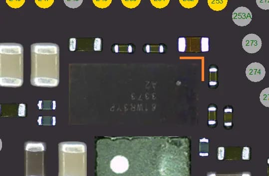 آی سی تغذیه آیفون ایکس اس | (U5600) (LM3373A2YKA) IC PMU iPhone XS