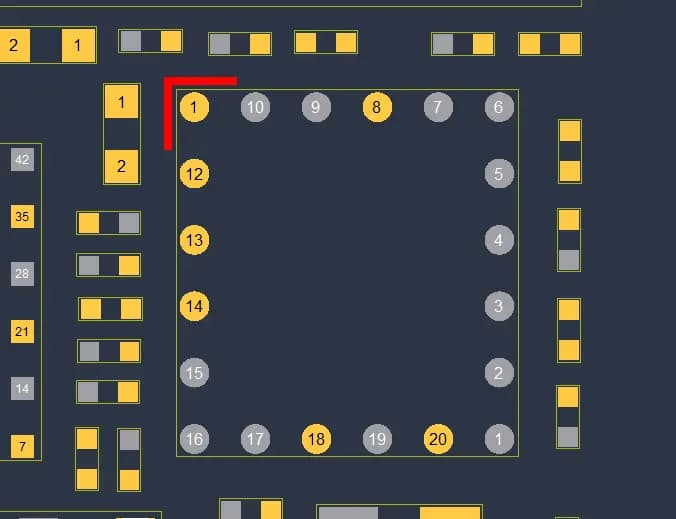 آی سی آمپلی فایر (کم نویز) آیفون ایکس اس | (DSM44L_K)(DSM44U_K)(HFQRXRCJB-500) IC Amplifier (LNA) iPhone XS — تصویر ۷