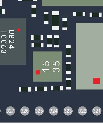 آی سی آمپلی فایر جی پی اس آیفون ایکس اس | (LNAGPS_K)(SKY65795) IC Amplifier GPS iPhone XS — تصویر ۴