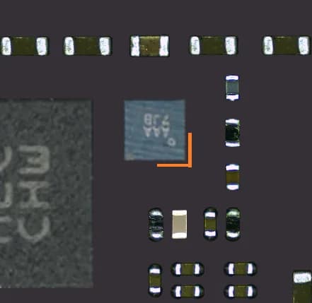 آی سی مقایسه کننده ولتاژ آیفون ایکس اس | (U6020)(IC Voltage Comparator iPhone XS (SCY9920175