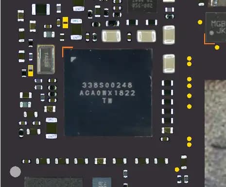 آی سی صوت آیفون ایکس اس | (U4700)IC Codec iPhone XS (338S00248(CS42L75))