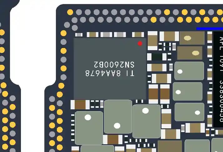 آی سی شارژ آیفون ایکس اس مکس | (U3300)IC Charging iPhone XS MAX (SN2600B1)