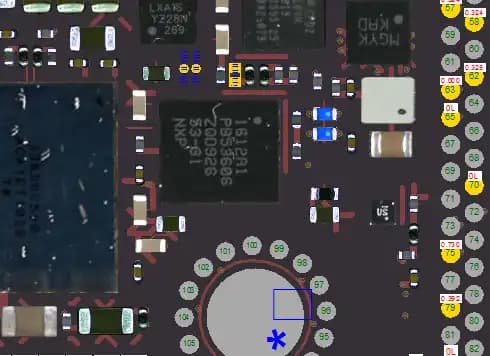 آی سی درایور یو اس بی و شارژ آیفون 11 پرو مکس | (U6300)IC USB And Charge Driver iPhone 11 Pro Max (CBTL1612A1)
