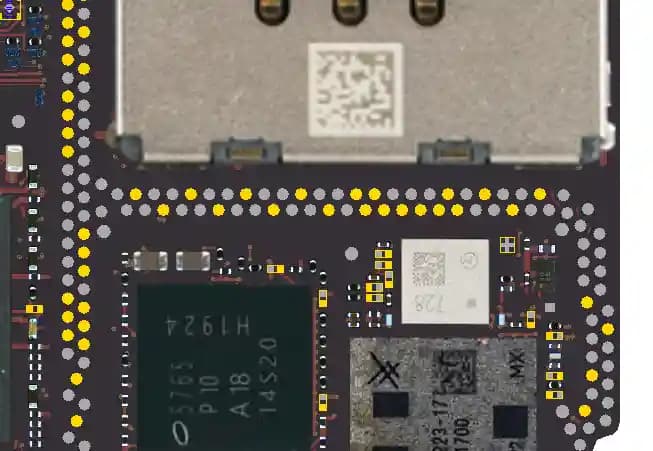 آی سی سوییچ آنتن آیفون 11 پرومکس | (MIMODS_K)(DSM44U)IC Switch Diversity Antenna iPhone 11 Pro Max (HFQRXRDJB-728)