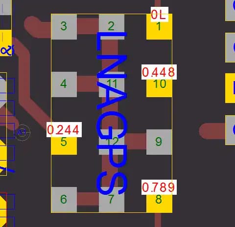 آی سی آمپلی فایر جی پی اس آیفون 11 | (L1LNA_K)(LNAGPS)IC Amplifier GPS iPhone 11 Pro Max (SKY65799-23) — تصویر ۲