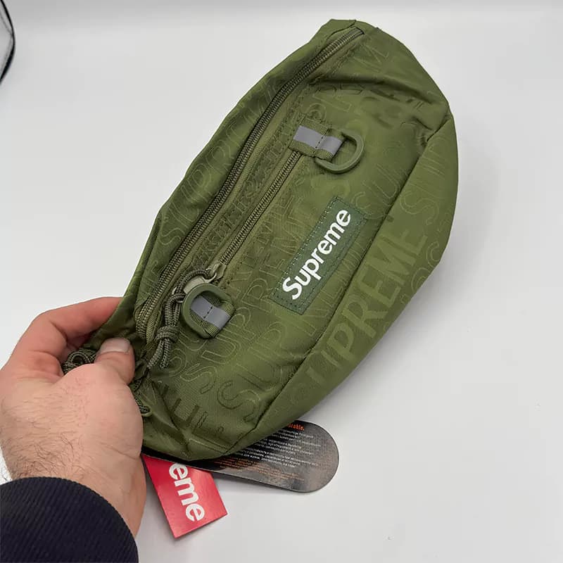 بادی بگ یا کیف سوپریم Supreme سبز — تصویر ۲