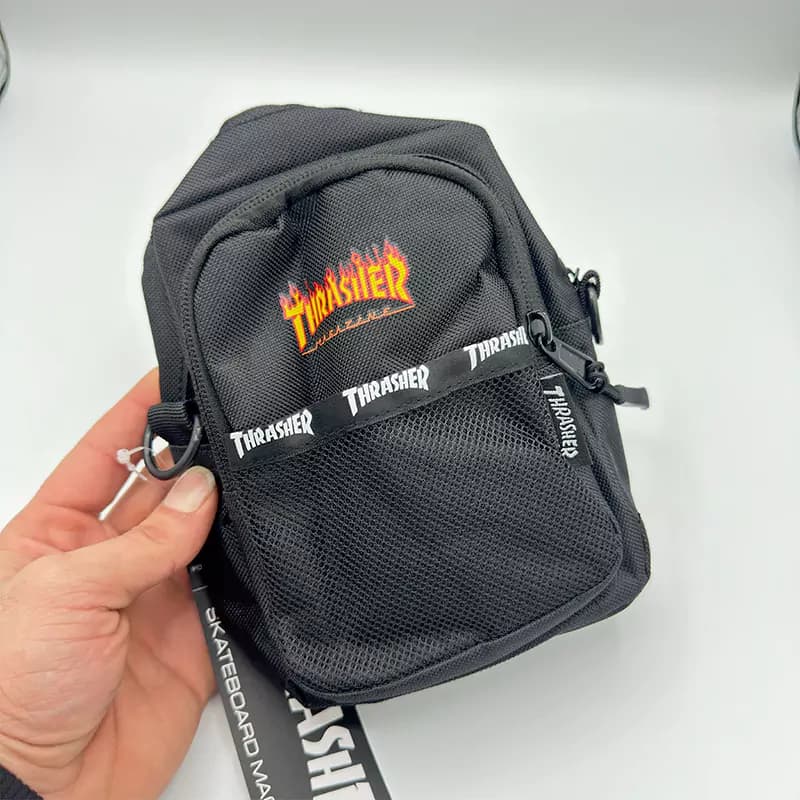 بادی بگ یا کیف ترشر Thrasher مشکی — تصویر ۲