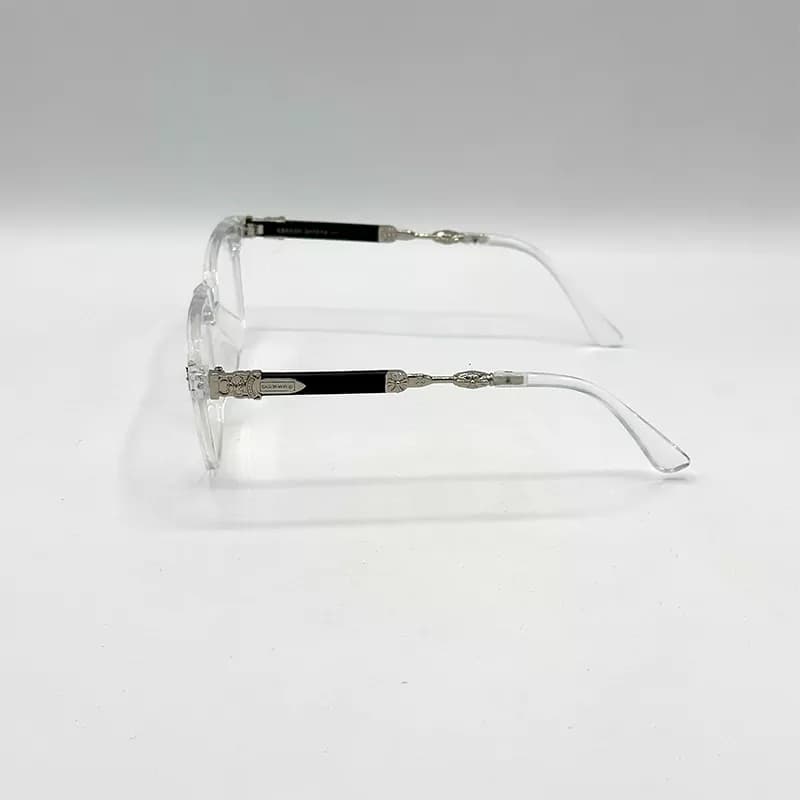 عینک کروم هارتز (Chrome Hearts) بی رنگ کد 8 — تصویر ۲