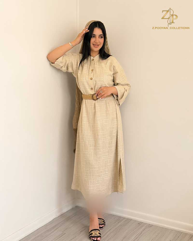 کفتان زنانه لینن نولین
