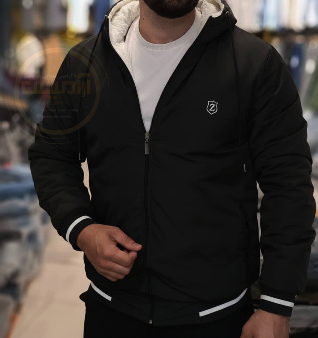 کاپشن مموری داخل تدی مردانه — تصویر ۲