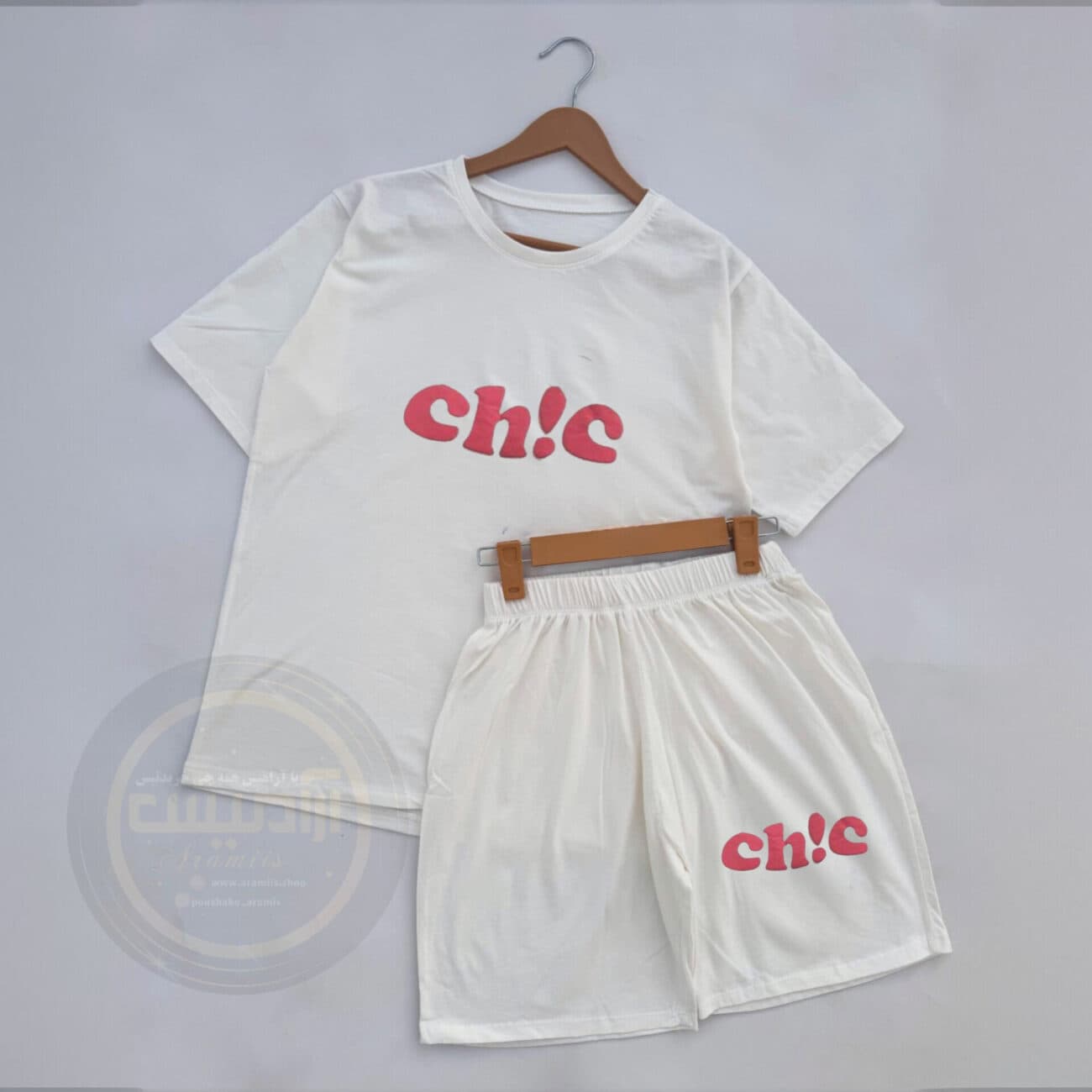 تیشرت و شلوارک قواره دار chic
