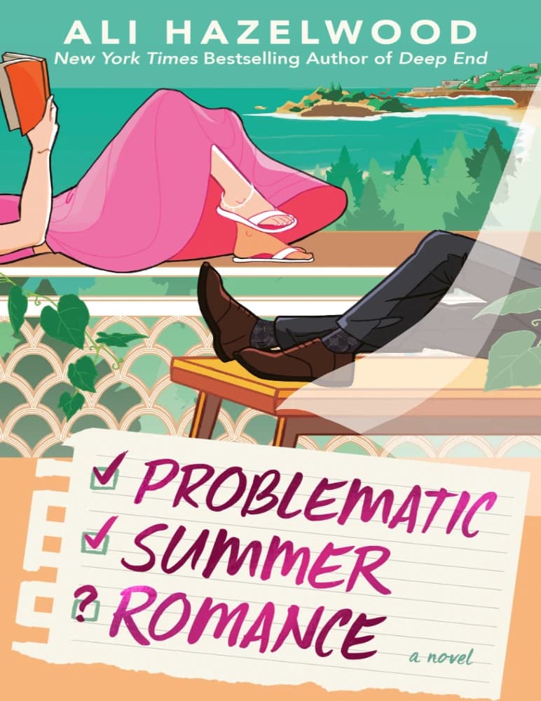کتاب Problematic Summer Romance (رابطه عاشقانه تابستانی مسئله ساز) نسخه انگلیسی PDF | علی هازلوود