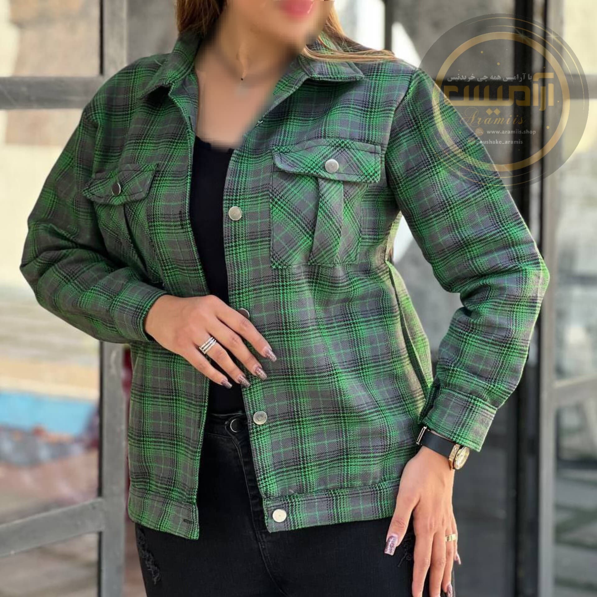 شکت کوتاه چهارخونه — تصویر ۴