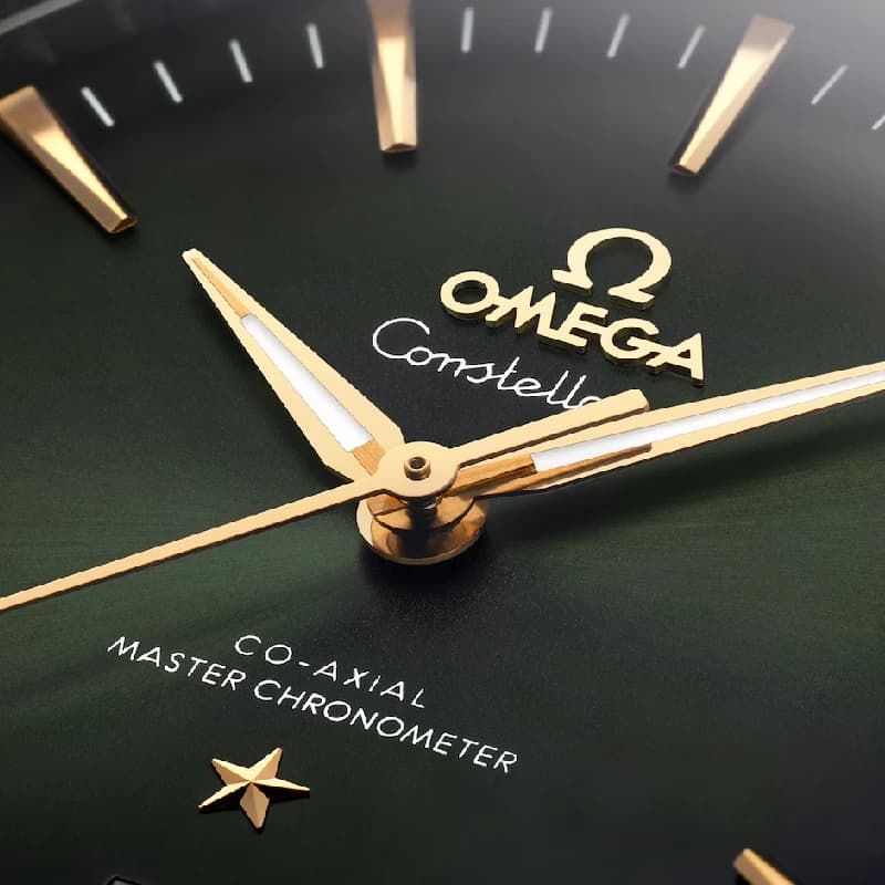 امگا Constellation Co-Axial Master Chronometer 41 سبز، استیل و طلای زرد | رفرنس 131.23.41.21.10.001 — تصویر ۲