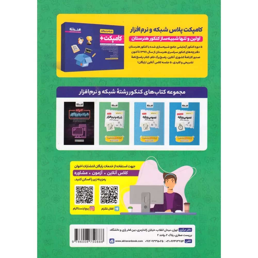 درسنامه شبکه و نرم افزار رایانه سیر تا پیاز کنکور اخوان — تصویر ۶