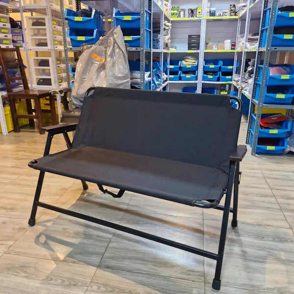 صندلی کمپینگ دو نفره H102 – صندلی تاشو سفری آکسفورد 600D — تصویر ۵