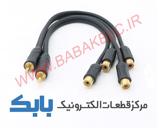 رابط 1به2 سیم دار آمپلی فایر