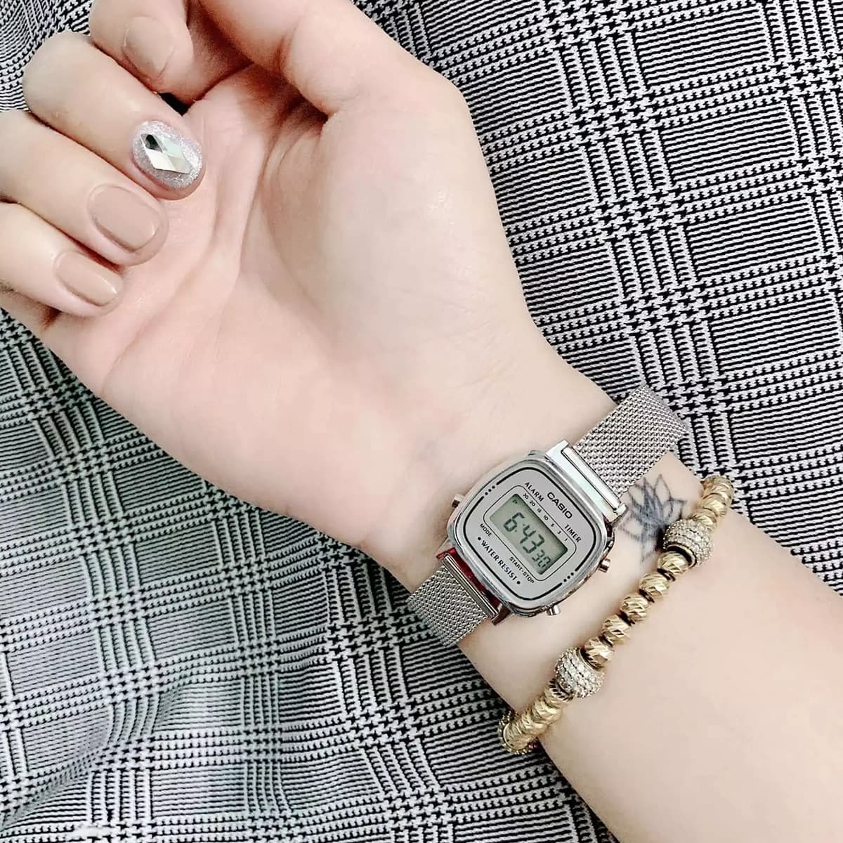 ساعت مچی زنانه کاسیو CASIO LA670WEM-7 — تصویر ۸