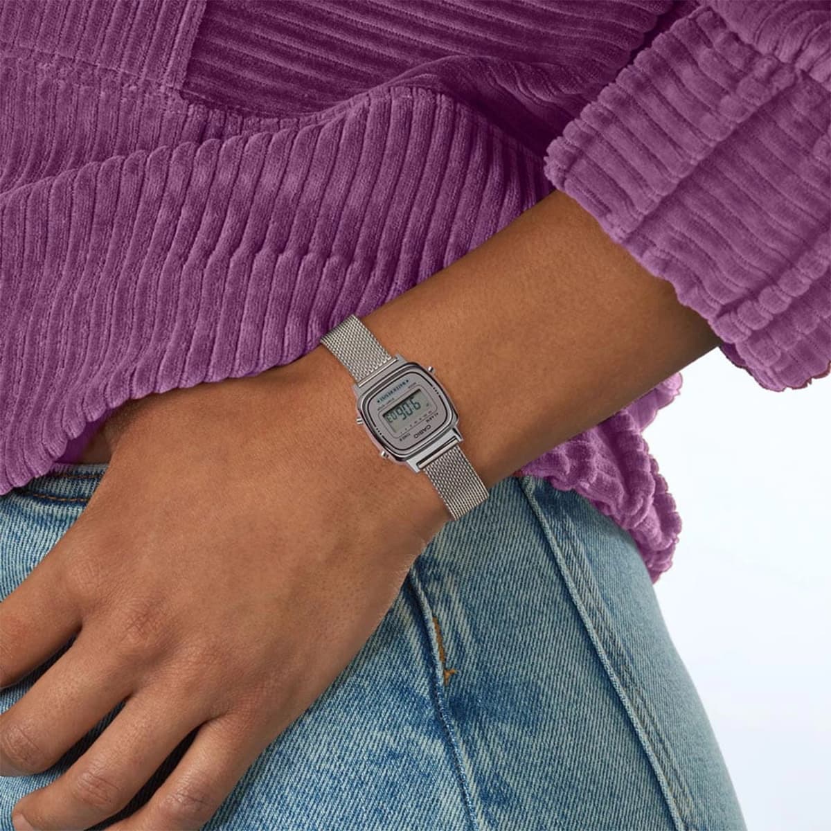 ساعت مچی زنانه کاسیو CASIO LA670WEM-7 — تصویر ۹