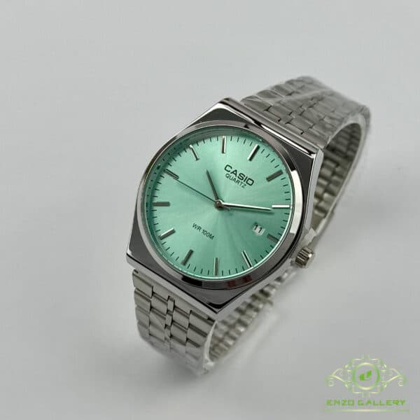 ساعت مچی کاسیو مردانه تک موتوره فلزی casio c795 — تصویر ۲