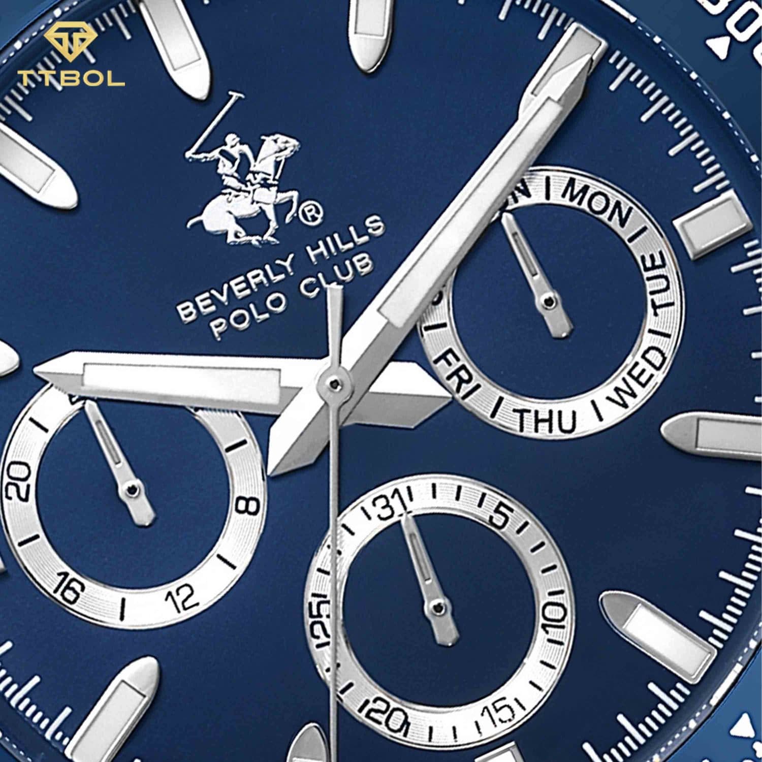 ساعت مچی مردانه بورلی هیلز پولو کلاب BEVERLY HILLS POLO CLUB BP3608X.390 — تصویر ۳
