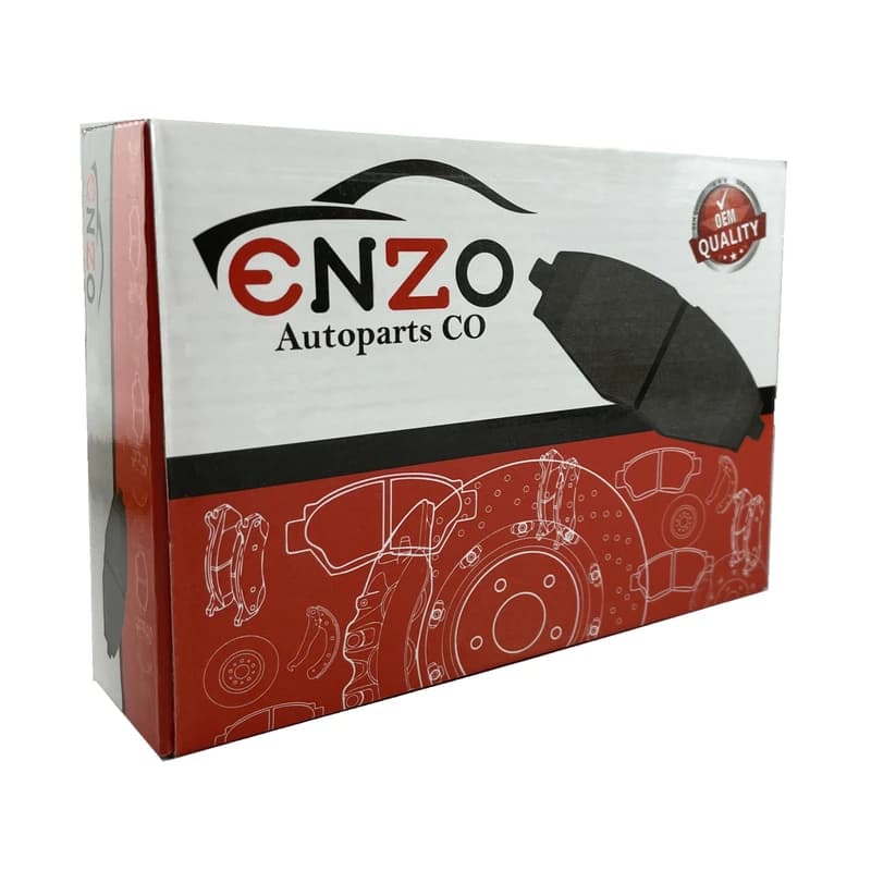 لنت ترمز جلو انزو مناسب برای خودرو پژو 206 تیپ 2 به همراه لنت ترمز عقب کدm18150 — تصویر ۲