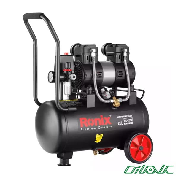 کمپرسور هوا 25 لیتری رونیکس مدل RC-2512 — تصویر ۲