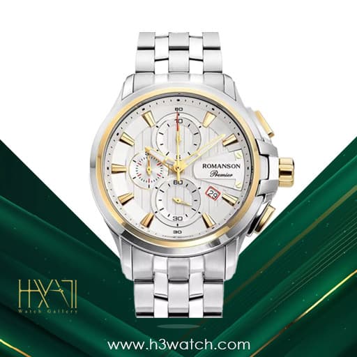 ساعت مچی مردانه رومانسون ROMANSON PA3234HMWCAS1G-W