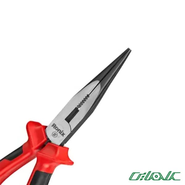 انبر دم باریک سایز 8 اینچ رونیکس مدل RH-1378 — تصویر ۲