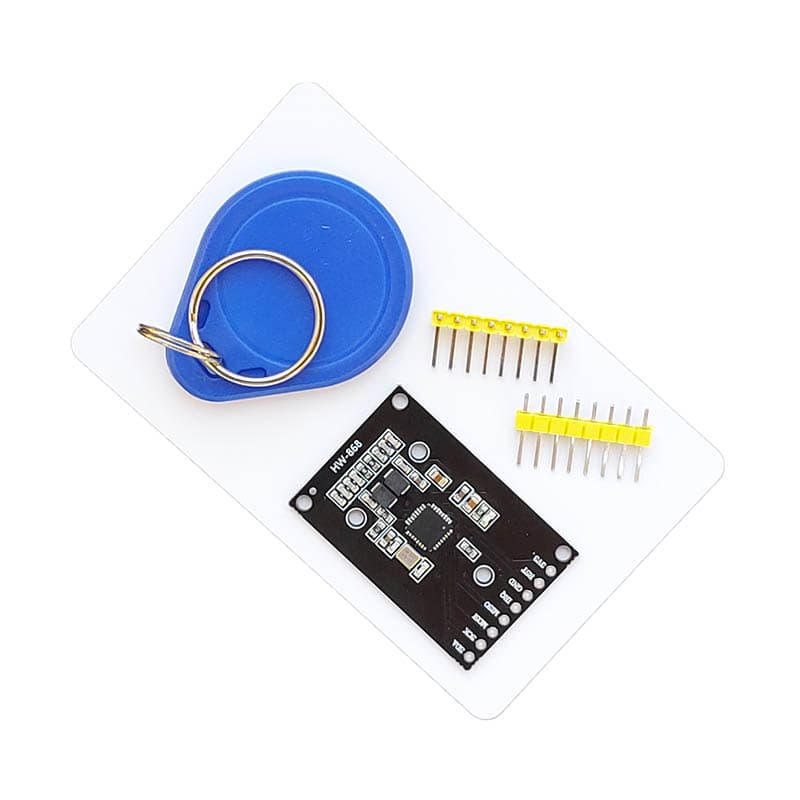ماژول RFID reader مدل RC522 mini فرکانس 13.56MHz همراه با کارت و تگ RFID — تصویر ۴