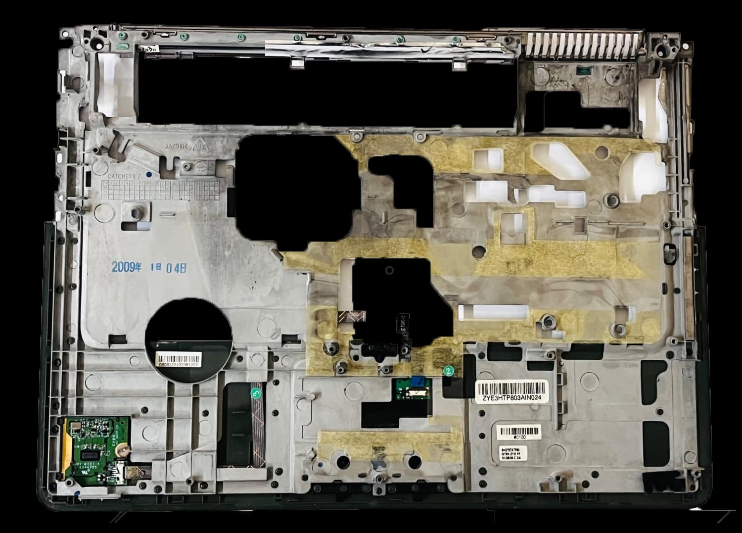 قاب کیبورد لپ تاپ اچ پی مدل FRAME C HP PAVILION DV5 — تصویر ۲