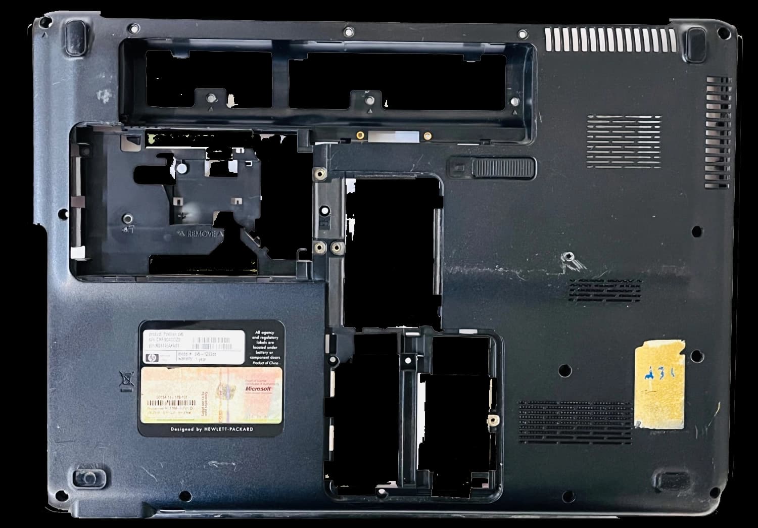 قاب کف لپ تاپ اچ پی مدل FRAME D HP PAVILION DV5