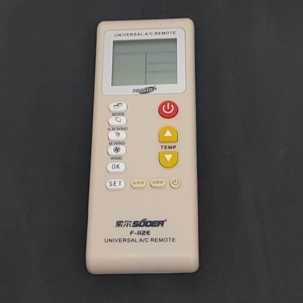 ریموت کنترل کولر گازی همه کاره مدلm17992 F112E — تصویر ۲